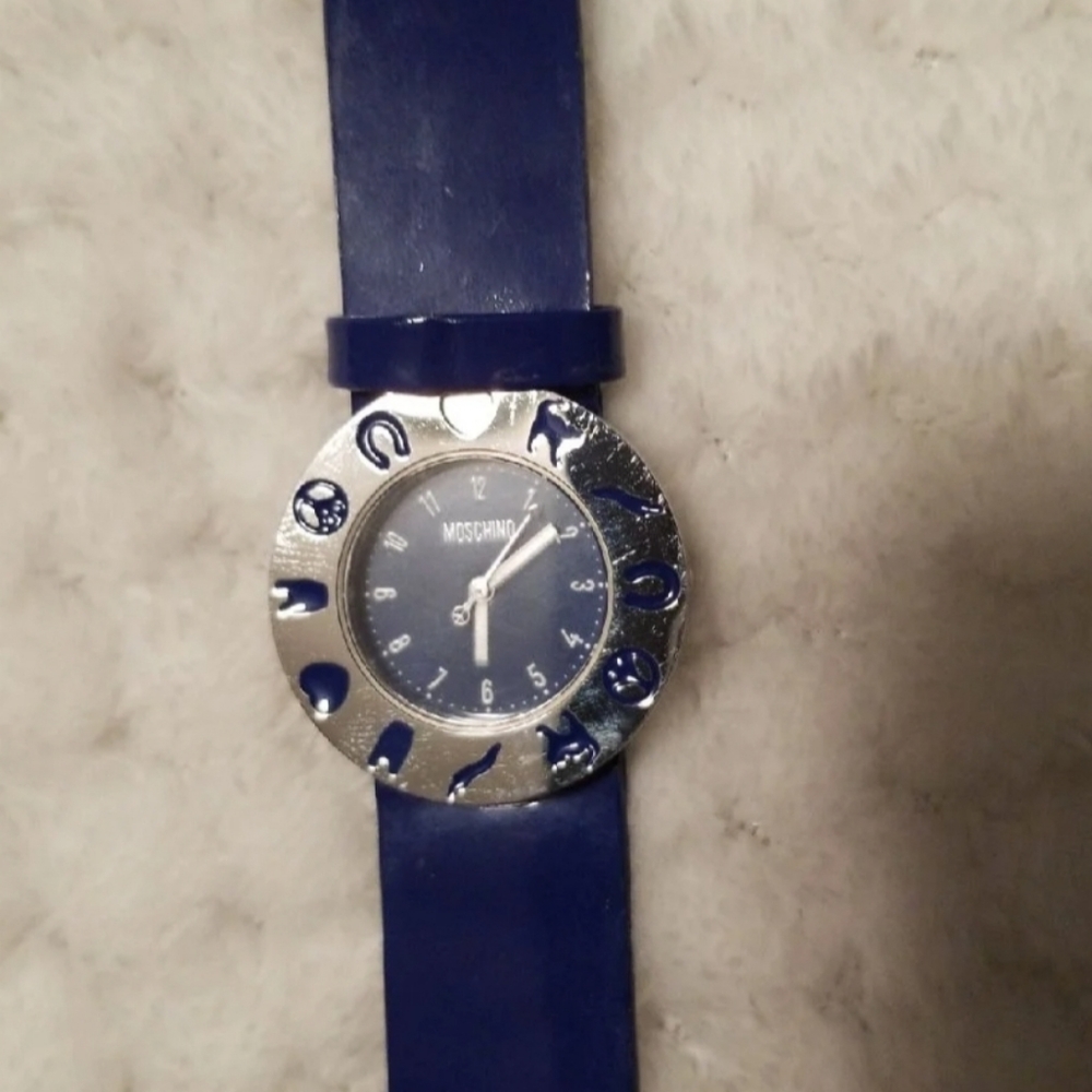 Vintage Moschino "Symbols FLUSH" Watch